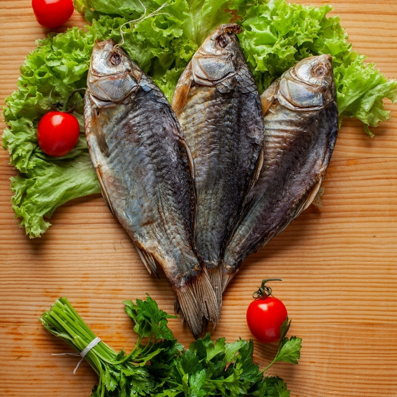 Карась в'ялений