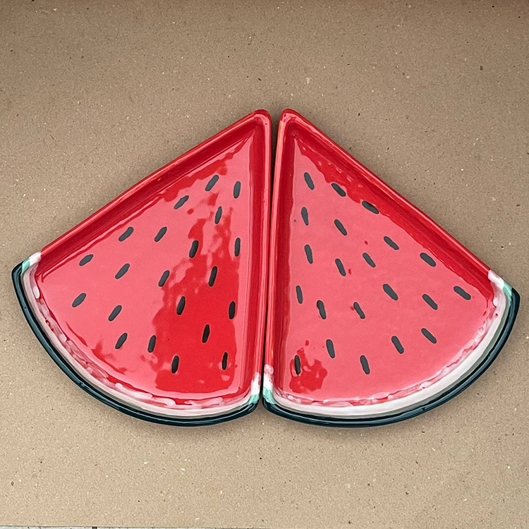 Тарілка "Кавун"