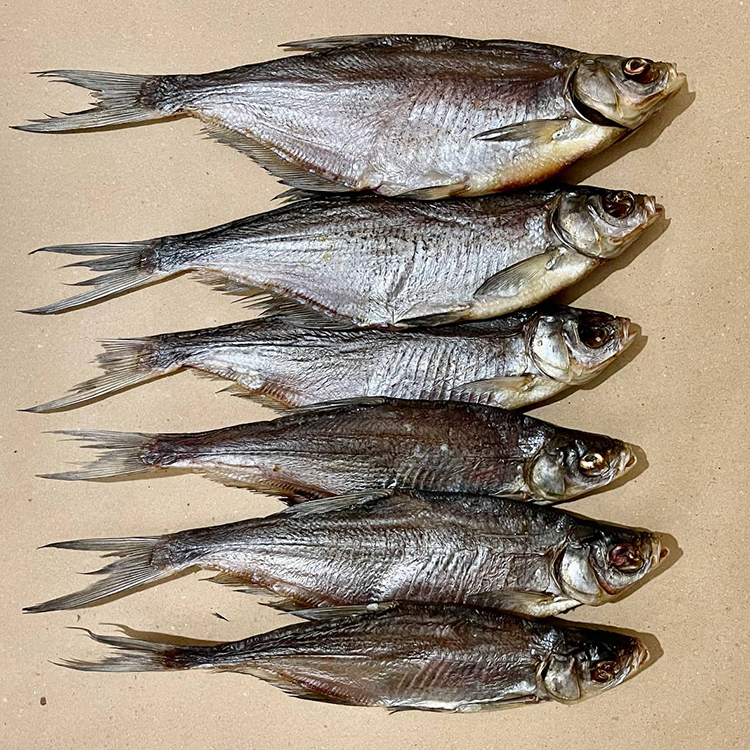 Синець в'ялений з ікрою 50%